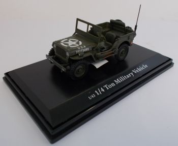 CAR4-90146 - JEEP US Army Discovery 1/4 ton militair voertuig 6 juni 1944 D-Day