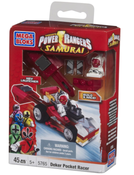 MEGA5776 - POWER RANGERS Super Samurai Auto - Rood