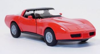 WELCH49720W - 1982 CHEVROLET Corvette Coupé rood