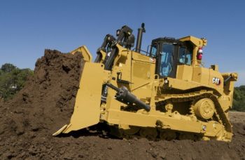 CCMD9SU - CATERPILLAR D9 bulldozer met SU blad en 1 tand ripper