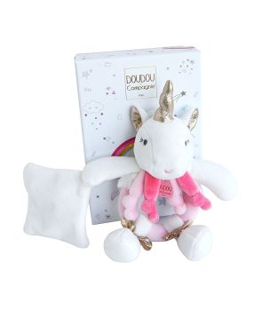 DC3310 - UNICORN - Rammelaar met knuffel