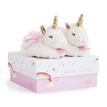 DC3311 - UNICORN - Pantoffels met rammelaar