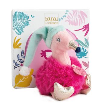 DC3525 - Minizoo - Flamingo met hoed