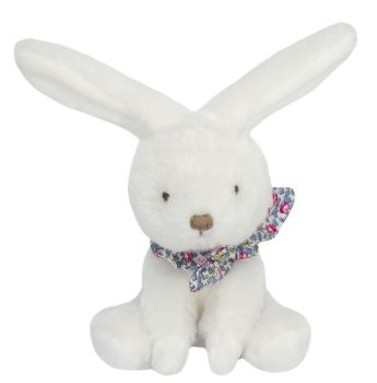 DC3818-01 - Bunny darling babydekbed met sjaal Floral blue