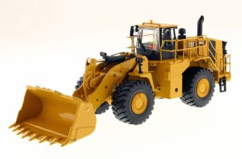 DCM85901 - CATERPILLAR 988K wiellader met bestuurder en metalen bak