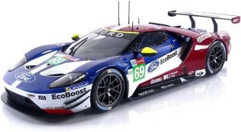 IXO-SP-FGT18112 - FORD GT #69 24 uur van Le Mans 2018 BRISCOE/WESTBROOK/DIXON