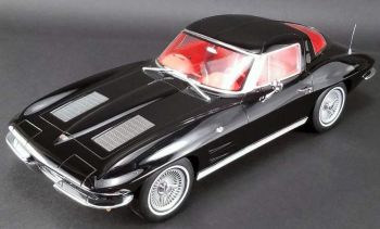 GTSUS010 - CHEVROLET Corvette 1963 zwart