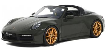 GT438 - PORSCHE 911 (992) Targa 4S 2020 Olijfgroen