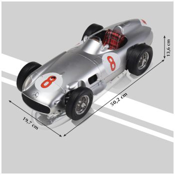 IXC.MRF.FK - MERCEDES-BENZ W196 #8 1e Grand Prix van Nederland 1955 J-M FANGIO - VOLLEDIG KIT