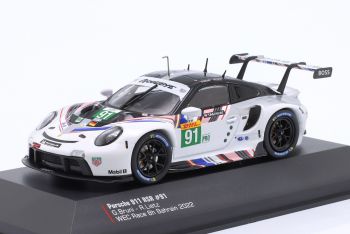 IXO-LEGT43-23008 - PORSCHE 911 RSR #91 WEC Race 8h Bahrein 2022 G.BRUNI / R.LIETZ