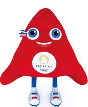 JO2404 - Parijs 2024 Olympische Spelen officiële mascotte - 80 cm