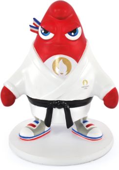 JO2511 - Officieel figuurtje van de Olympische Spelen Parijs 2024 - judo - 13 cm