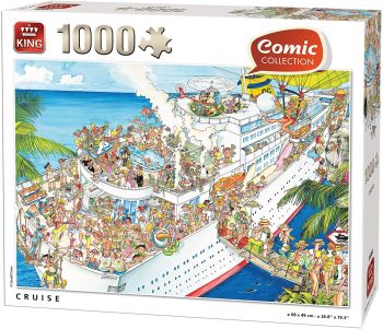 KING55888 - Puzzel 1000 stukjes The Cruise