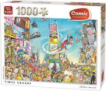 KING55905 - Time Square legpuzzel van 1000 stukjes