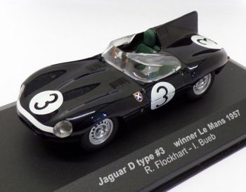 IXOLM1957 - JAGUAR D-TYPE #3 Winnaar van de 24h du Mans 1957 L.BUEB/R.FLOCKHART