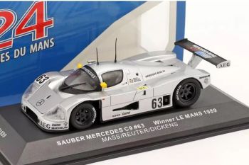 IXOLM1989 - SAUBER-MERCEDES C9 #63 Winnaar van de 24 uur van Le Mans 1989 MASS / REUTER / DICKENS