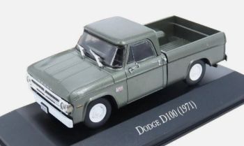 MAGMEXD100 - DODGE D100 1971 Donkergroen