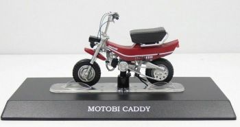 MAGMOT055 - Bromfiets MOTOBI caddy rood