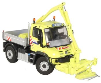 NZG9101/01 - MERCEDES BENZ Unimog U400 VINCI met Mulag bosmaaierset