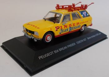 ODE027 - PEUGEOT 504 break Pinder jean Richard beperkt tot 500 exemplaren