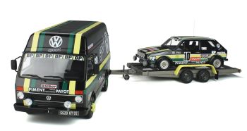 OT353 - VOLKSWAGEN LT35 met Golf GTI MK1 GR.2 #10 Zwart en groen J.PANCIATICI