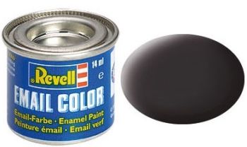 REV32106 - Matte teerzwarte emailverf 14ml