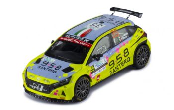 IXORAM848LQ.22 - HYUNDAI I20 N rally 2 #35 Winnaar WRC3 Monza Rally 2021 A.CRUGNOLA / P.OMETTO