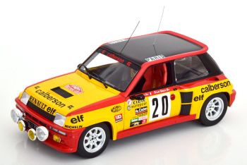 IXO18RMC118.22 - RENAULT 5 Turbo #20 Rally van Monte Carlo 1981 SABY / LE SAUX