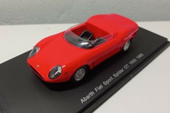 SPAS1319 - ABARTH Fiat Sport Spider OT 1600 1965 rood