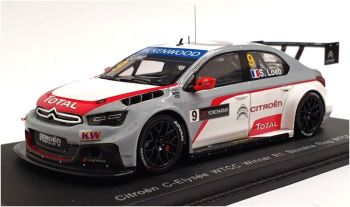 SPAS2461 - CITROEN C-Elysee Totaal #9 1er R1 Slovakia Ring WTCC 2014 S.Loeb