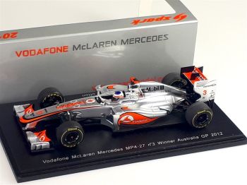 SPAS3044 - McLAREN MP4-27 #3 Winnaar F1 GP Australië 2012 J.Button