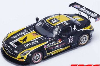 SPASB115 - MERCEDES SLS AMG GT3 Black Falcon #18 24H Spa 2015 - Gelimiteerd tot 300 exemplaren.