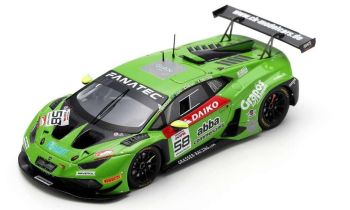 SPASB736 - LAMBORGHINI Huracan GT3 EVO 2 #58 GRT Grasser Racing Team 24h SPA 2023 F.Crestani / S.Neary / G.Tweraser / R.Capo - Beperkt tot 300 ex.