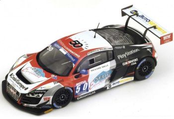 SPASF076 - AUDI R8 LMS Ultra S.Loeb Rg #50 1er C2 Ledenon GT Tour 2014 Beltoise A.Beltoise/ R.Berville