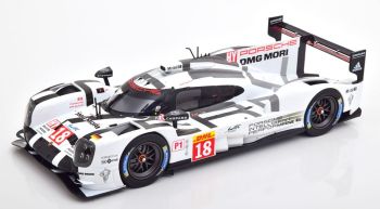 IXO-SP919-1808 - PORSCHE 919 Hybrid #18 bestuurd door LIEB/DUMAS/JANI van de 1000 km SPA 2015