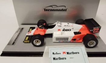 TM18-230A - ALFA ROMEO 183T #22 GP VAN DUITSLAND 1983 A.DE CESARIS - Gelimiteerd tot 130 ex.