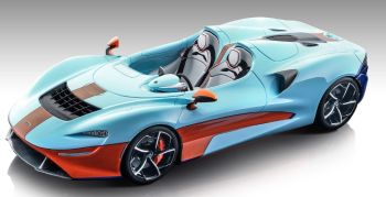 TM18-EX09A - McLAREN Elva 2020 Blauw en Oranje - Gelimiteerd tot 79 stuks.