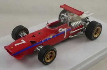 TM43-18D - FERRARI 312 F1/68 #7 GP des États-Unis 1968 D.BELL - Gelimiteerd tot 100 ex.